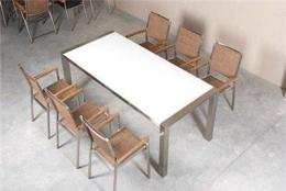 不锈钢桌椅-佛山市最新供应