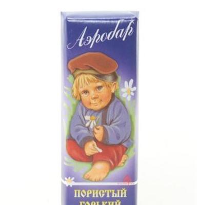 进口俄罗斯巧克力 充气泡蜂窝迷你巧克力 便携巧克力休闲食品