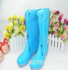 限时促销上海嘉尔路雨鞋春季保暖时尚女款中筒雨靴批发
