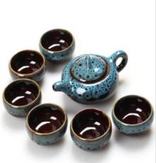 欧式复古玛瑙特色古陶茶具高档赠品可印logo