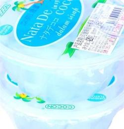 马来西亚进口果冻 布丁 可康牌 原味椰果果冻 420g/碗 零食 碗装