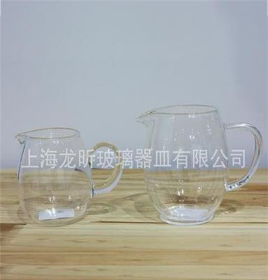 厂家直销纯手工吹制耐热玻璃茶壶 茶杯