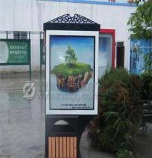 吉林 长白山旅游景区采购新款 广告垃圾箱厂家直销