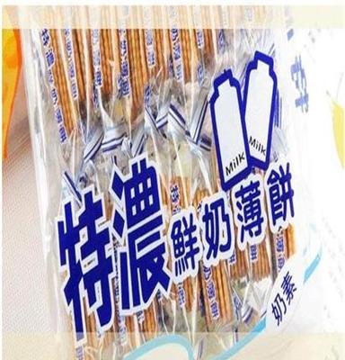 马来西亚进口饼干 特浓鲜奶薄饼 300克*12包 特鲜薄饼