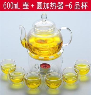 厂家批发耐热玻璃茶具 整套花草茶具 花茶壶带过滤 功夫茶具特价