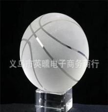义乌浦江 英曛 批发定制人造K9白透明 水晶球 玻璃球厂家