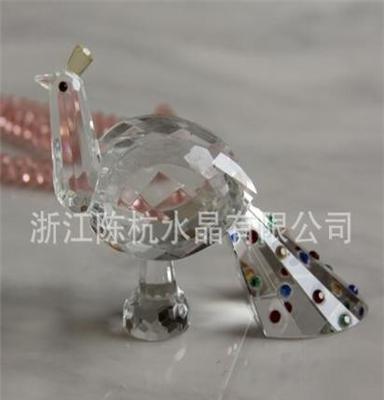 厂家直销水晶工艺品 水晶天鹅 礼品 饰品