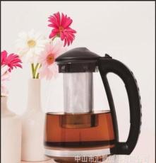 厂家直销大容量玻璃茶壶 可印制各种LOGO 飘逸杯 玻璃茶壶套装