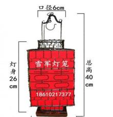 古典裝飾方形燈籠 手工鐵藝燈籠 仿古燈籠