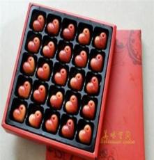 美味空间25颗七夕情人节全红心心动黑巧克力礼盒