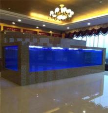 广州大型超白玻璃鱼缸批发厂家 广州黄埔生态亚克力鱼缸设计公司
