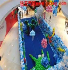 重庆钻王气球商场海洋气球主题布置