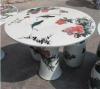 景德镇陶瓷桌凳，手绘陶瓷桌凳，花园装饰桌凳