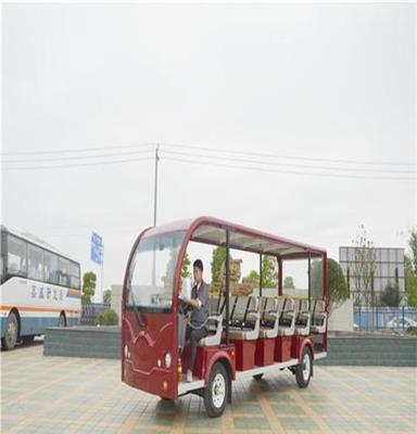 荆州鑫威JZT23  23座电动观光车 大型游览车 景区载客车