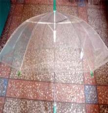 批发、订做POE透明拉线环保伞、直杆雨伞