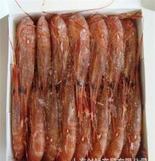冷冻海鲜水产品批发 整盒冻牡丹虾系列 冷冻生红虾