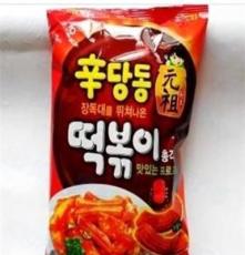 韩国进口食品 休闲零食 酱炒年糕条 香辣可口 海太炒年糕103g