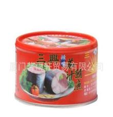 台湾进口食品批发 三兴辣味番茄汁鲭鱼罐头 红罐装 健康美味230g