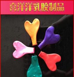 厂家推荐 心型加厚乳胶气球 优质乳胶气球 欢迎购买