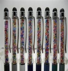 专业生产各种智能手机电容笔 水晶电容触控笔 钻石触摸手写笔
