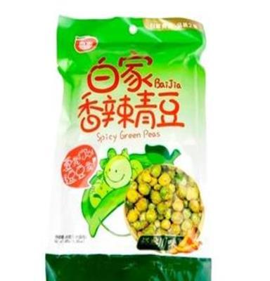 供应 批发白家系列 香辣青豆 休闲食品炒货