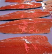 正宗挪威三文鱼批发 冰鲜刺身食材中段净肉去皮500g生鱼片 批发