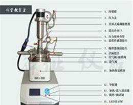 南寧100ml電加熱置頂式磁耦攪拌微型高壓反應(yīng)釜