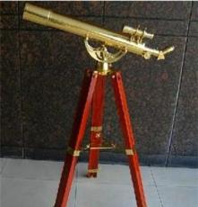 工厂定制批发 80800 黄铜天文望远镜