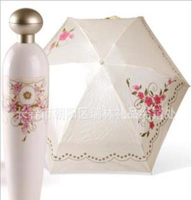 厂价批量供应香水伞，花瓶：ABS塑胶伞骨：超轻铝合金