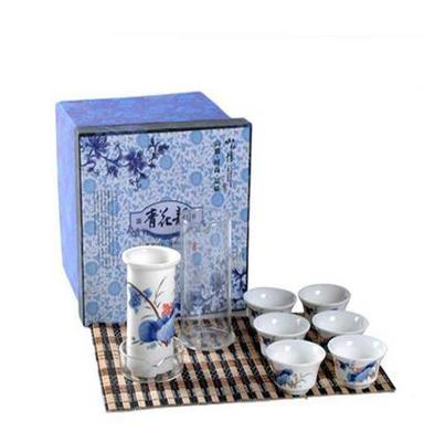 红茶茶具套装 红茶茶具批发 青花瓷茶具套装红茶茶具玻璃高档礼盒