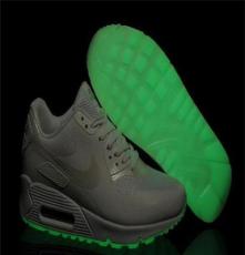Nike air max90耐克无缝高频夜光全白男女运动鞋