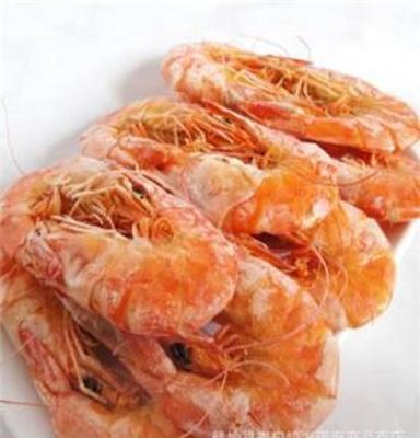 干制水产品 黄海对虾干 即食对虾 淡干烤对虾500克