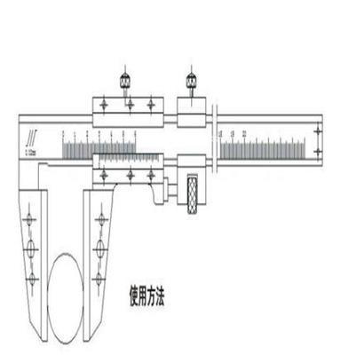 大量批发特色成量工量具卡尺内环槽游标卡尺