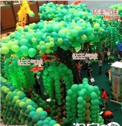郴州钻王气球商场森林气球主题