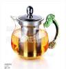 龙把玻璃茶壶 泡茶壶 不锈钢内胆 龙把茶壶 500ml