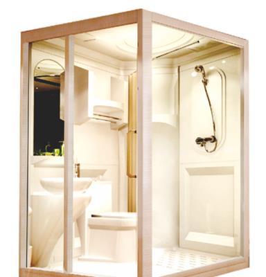 PMMA防水整体卫生间，集成卫浴一体式沐浴房，干湿分离洗手间欧式
