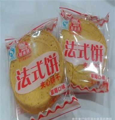 供应 耶米熊 法式薄饼夹心饼干 1箱8斤