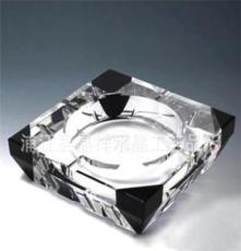 水晶烟灰缸 彩色拼角烟灰缸 水晶烟具