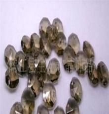 供应水晶八角珠(图)，水晶茶色八角珠，水晶灯饰珠批发