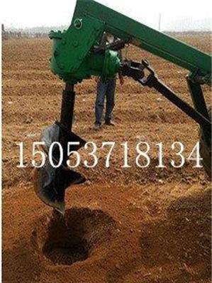 植树挖坑机价格 拖拉机挖坑机多功能微耕机价格