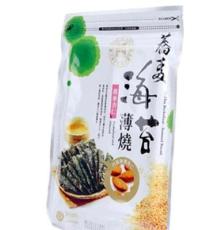 大量批发 台湾特产进口零食玉民黄金荞麦芝麻海苔 40g