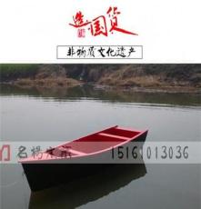 MY-107  厂家供应公园一头尖装饰欧式皮划艇手划船 木船批发