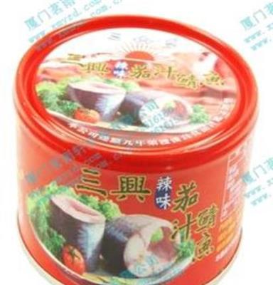 台湾食品 进口食品 三兴辣味番茄汁鲭鱼（红）230g 47