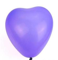 供应心形气球 1.3g超薄型 颜色鲜艳 国内低价 外贸气球