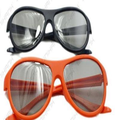 unihank国内3D眼镜的领航者3D不闪式显示器眼镜 圆偏光3D眼镜