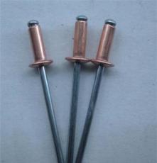 供应铜 铁钢拉钉（抽芯拉铆钉），开口型拉钉