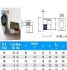 厂家现货供应铁质铆螺母 小头拉铆螺母内外六角拉帽M3大量库存