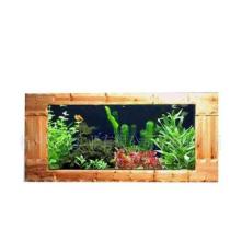 乐彩壁挂水族箱、常年免换水生态鱼缸