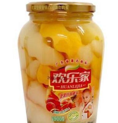 欢乐家 什锦罐头 新鲜水果罐头 老少皆宜 休闲食品