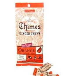 印尼進口食品/零食/糖果 chimes袋裝橘子味姜糖糖果42.5g